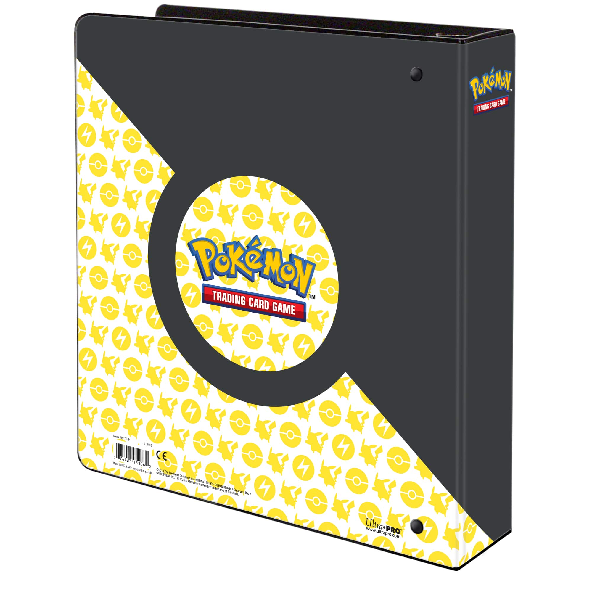 Ultra Pro 2" Pokémon® Pikachu 3-Ring Binder